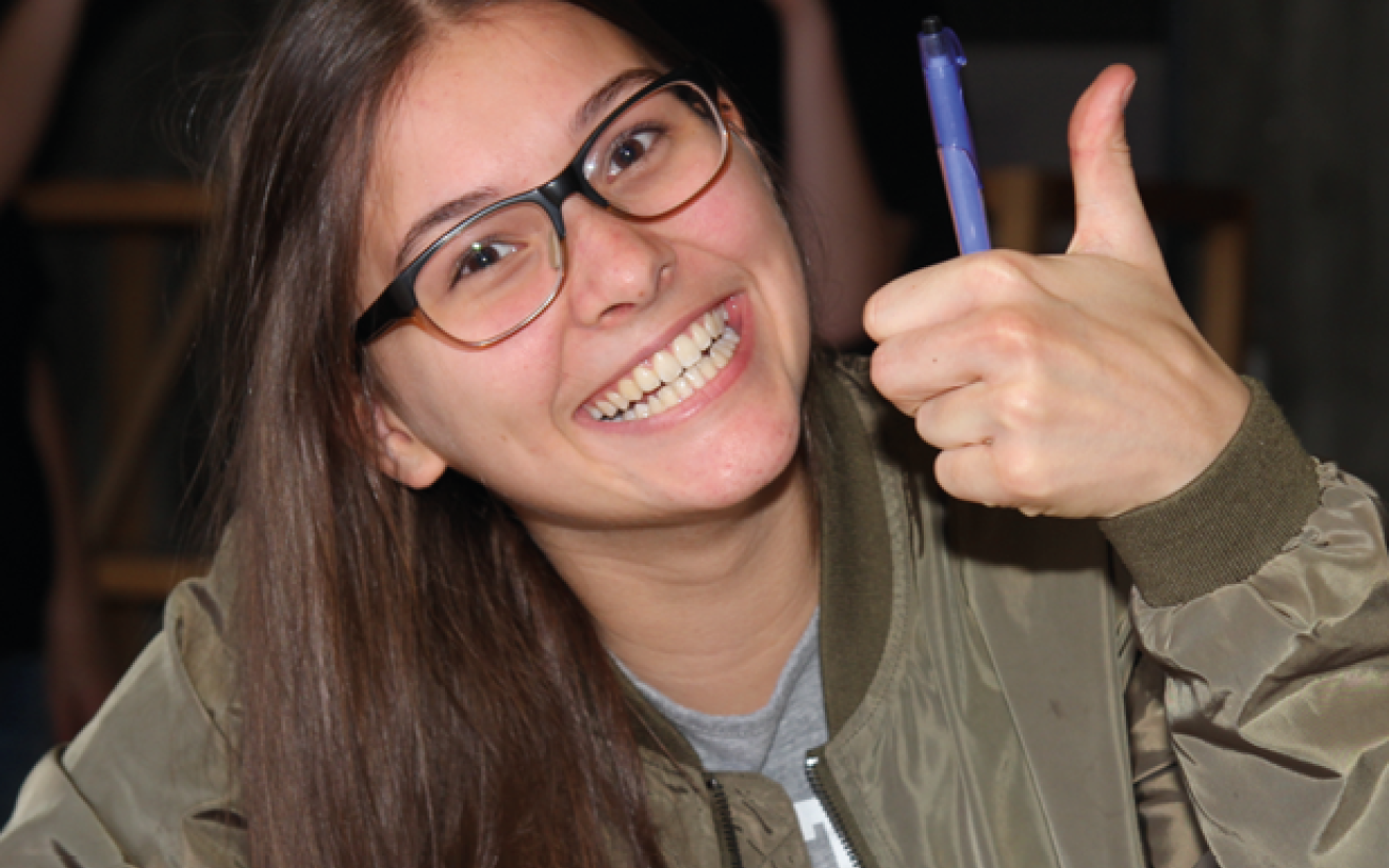enthousiaste leerlinge infoavond studiekeuze