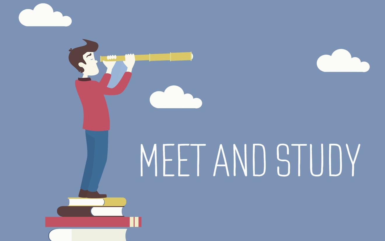 Logo Meet and study