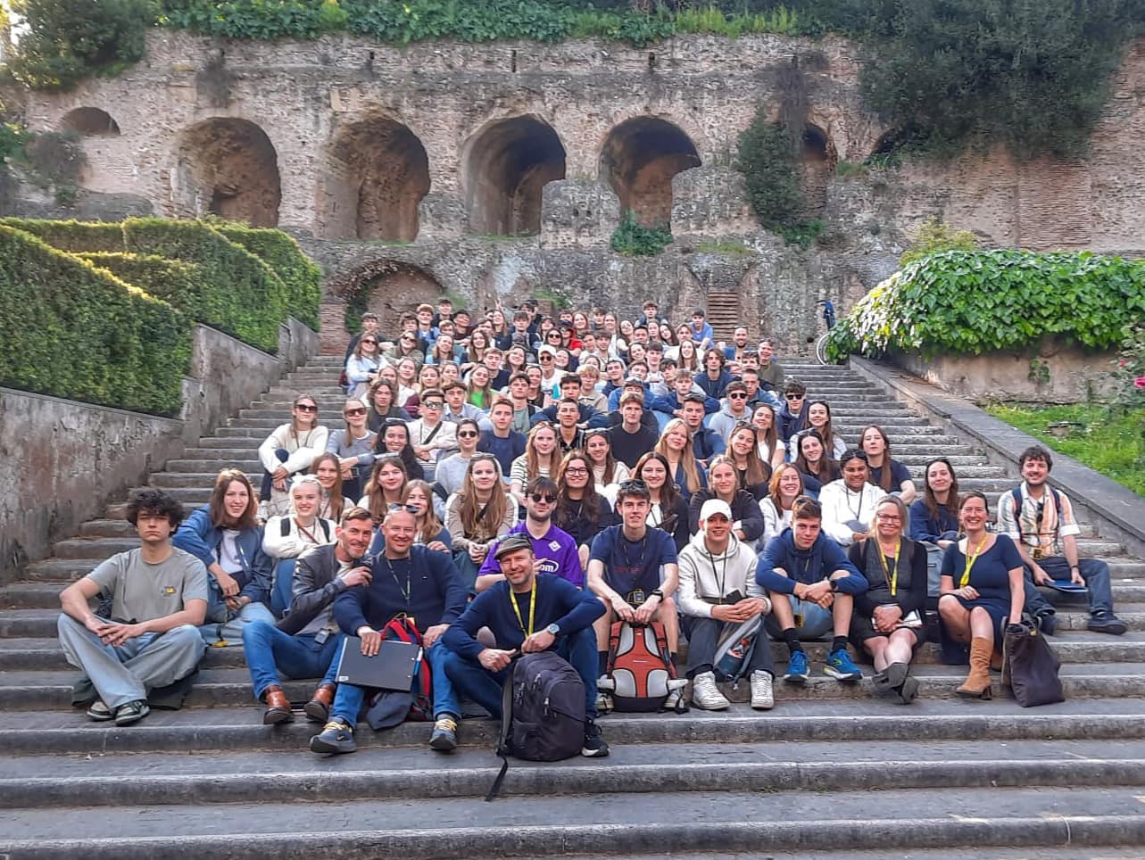 groepsfoto forum romanum